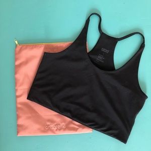 Girlfriend collective black Cleo bra